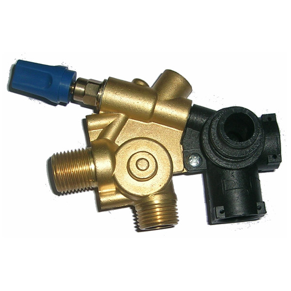 Side plug pump water supplement valve