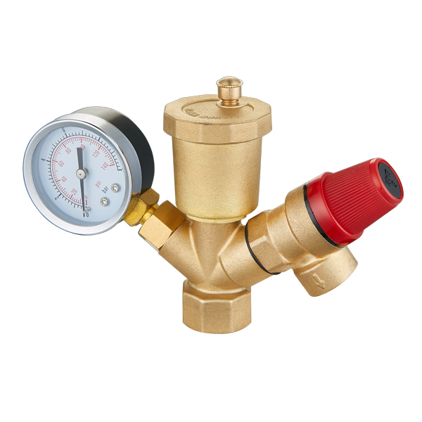 Combined heat pump valve